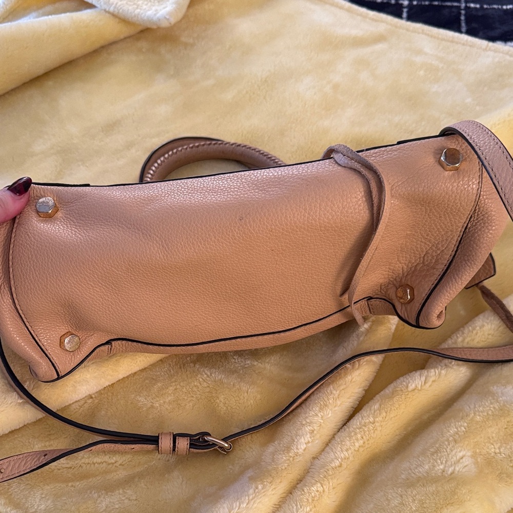Rebecca Minkoff leather regan satchel tote - Picture 2 of 5